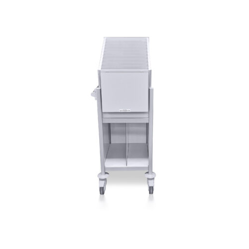 Medical Record and Chart Trolley with small drawer