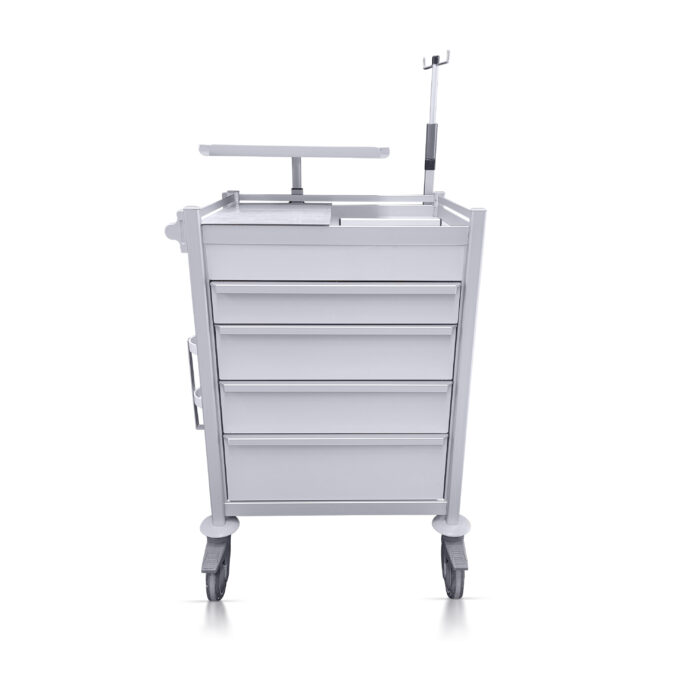 Full sized Emergency Trolley - model ET-6353-1S-2M-1L-RS-ATL-LW