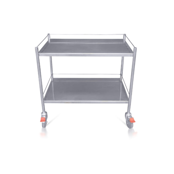 Stainless Steel Dressing Trolley made in New Zealand