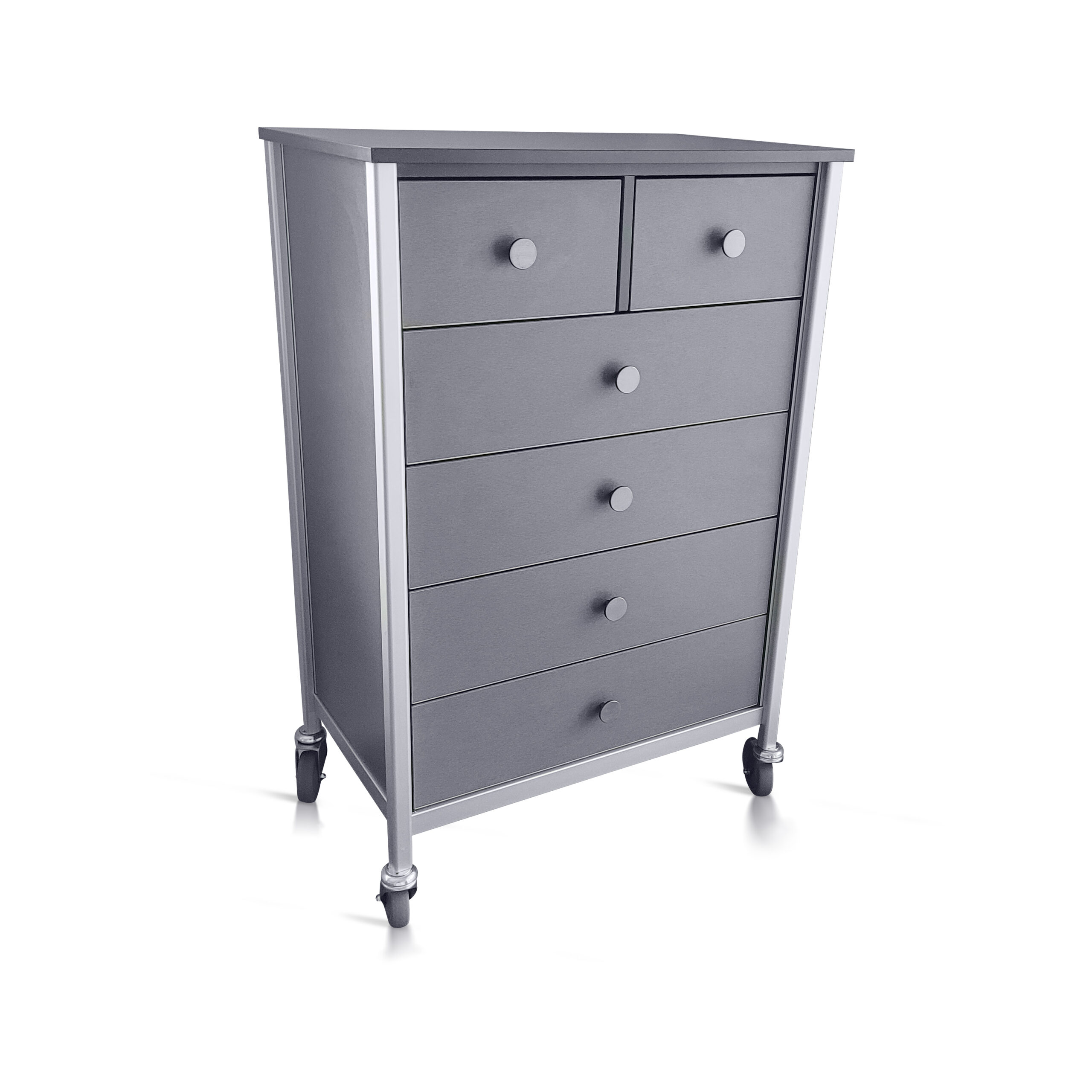 Mobile Furniture Storage Cabinet with drawers