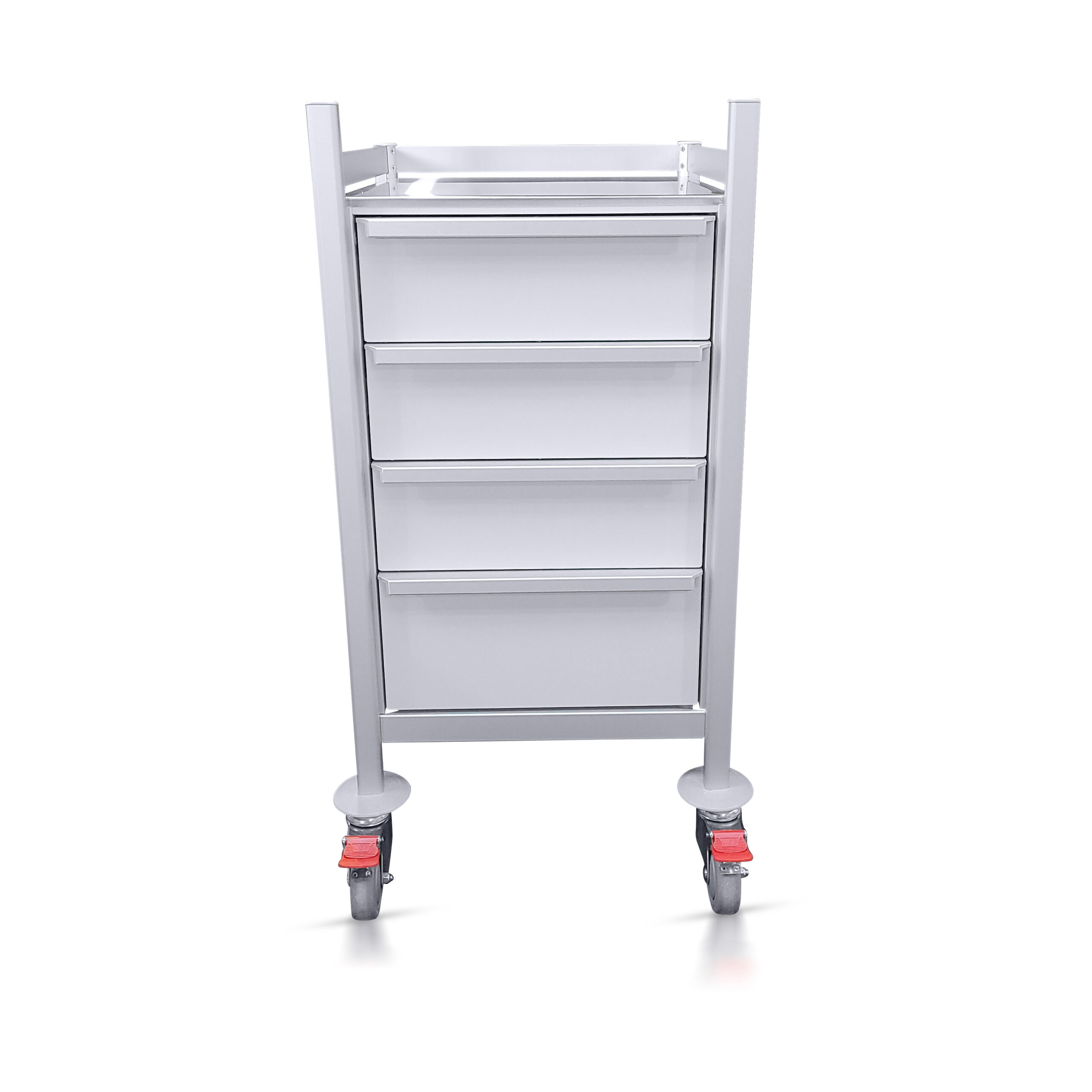 Multi-Purpose Medical Trolley with Stainless Steel Top MP-4848-3M-1L-SST