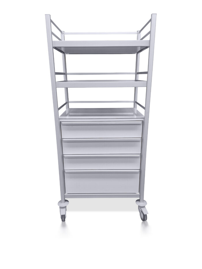 Large Medical Equipment Trolley