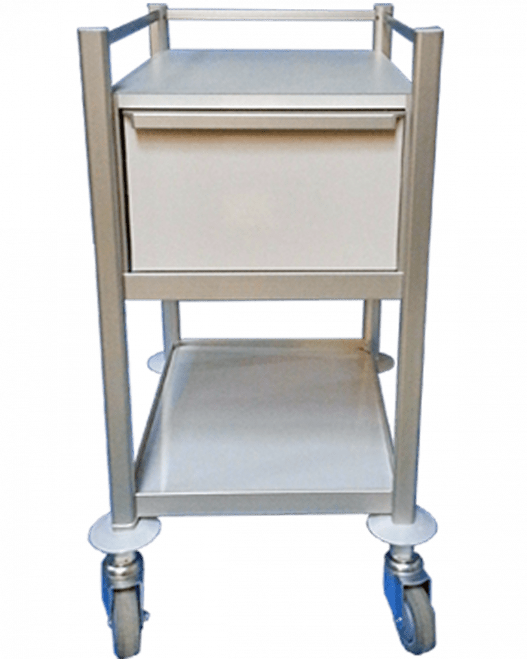 Compact MultiPurpose Medical Trolley MP4358L Tasman Trolleys